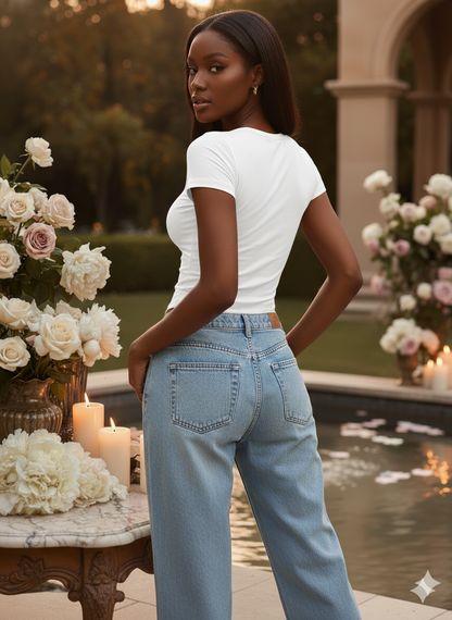 Everyday Flex Tee – Crop or Classic Fit