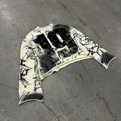 Goth Street Print Graphic T Shirts Men Clothing Fashion Hip Hop Harajuku Vintage Y2k Oversized T Shirt Men Casual Mens T Shirts