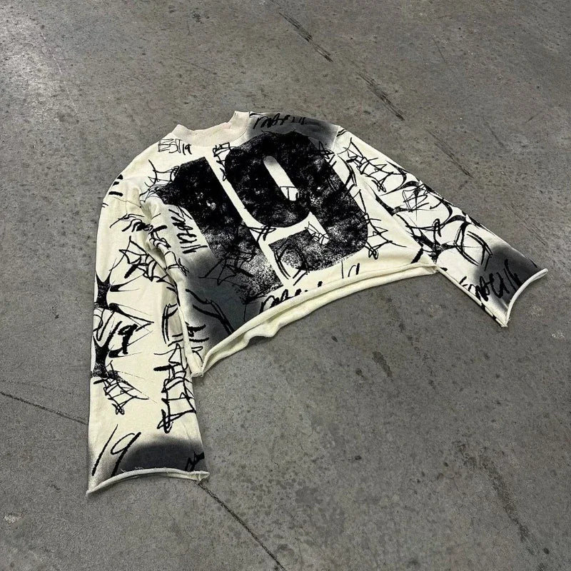 Goth Street Print Graphic T Shirts Men Clothing Fashion Hip Hop Harajuku Vintage Y2k Oversized T Shirt Men Casual Mens T Shirts