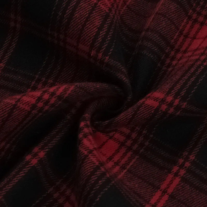 AltGoth Harajuku Grunge Gothic Skirt Women Streetwear Punk Dark Plaid Patchwork Irregular Skirt Y2k E-girl Emo Alternative Skirt